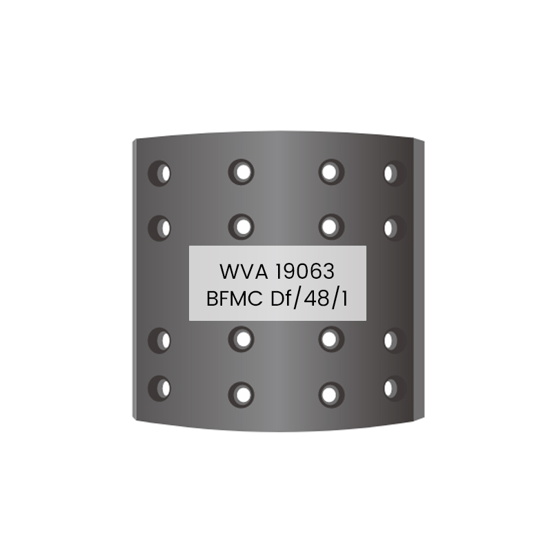 Forro de freno de camión 19063 Df/48/1 para BOVA,DAF