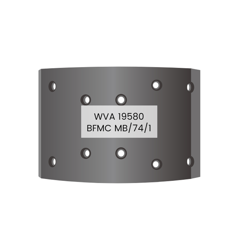 Forro de freno 19580 MB/74/1 para MAN,MERCEDES-BENZ