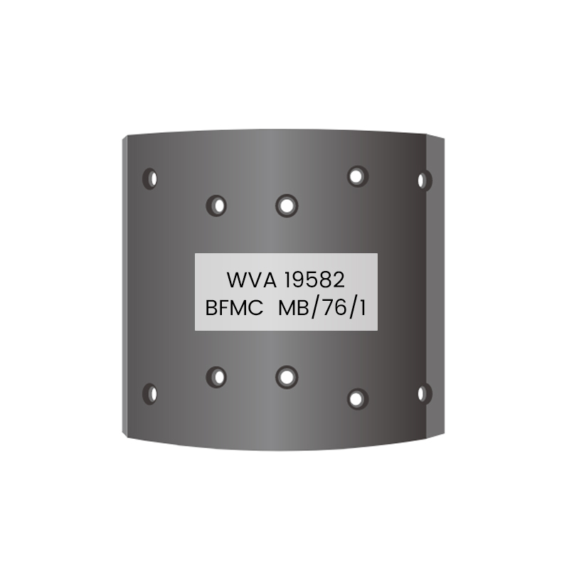 Forro de freno europeo 19582 MB/76/1 para MAN,MERCEDES-BENZ