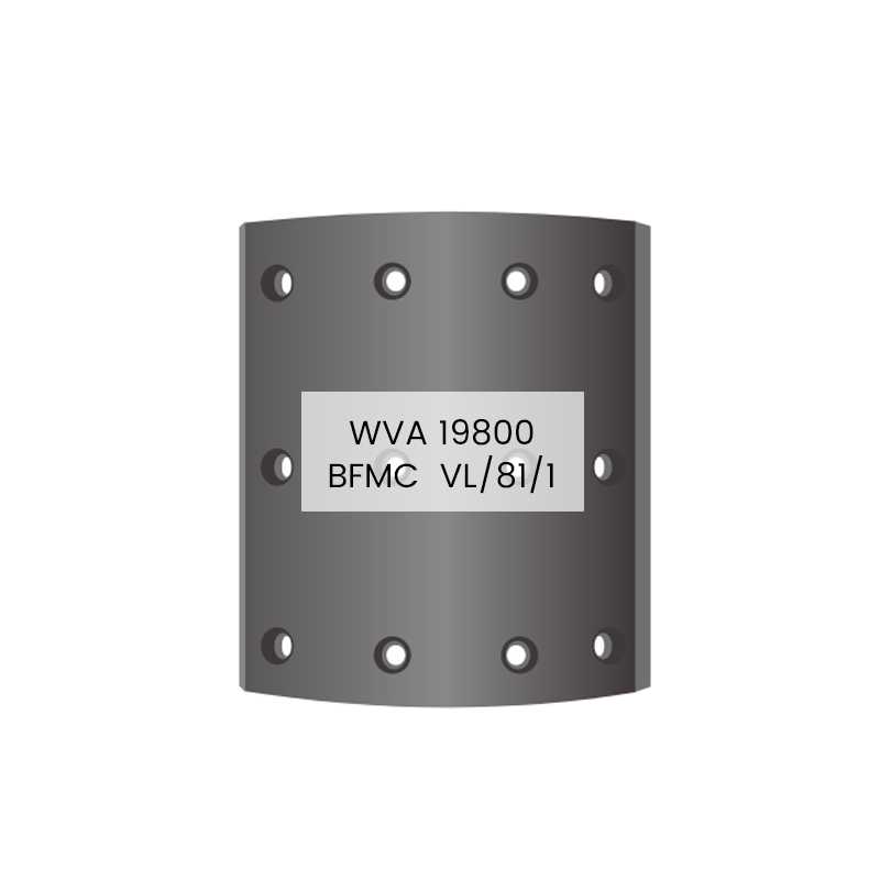 Forro de freno 19800 VL/81/1 Calidad Premium para VOLVO,HEULIZE