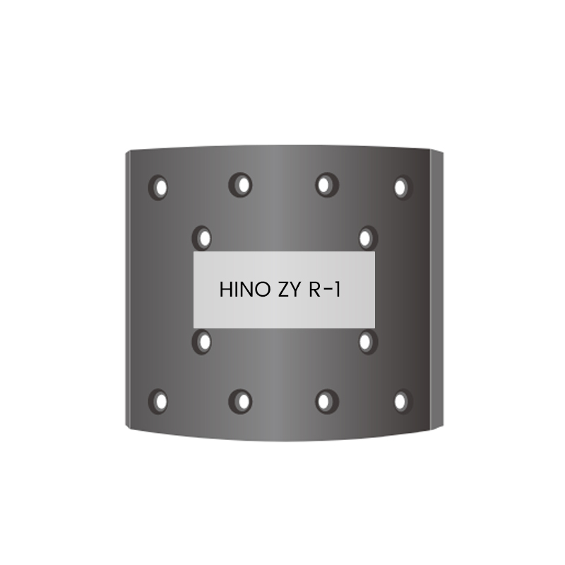 Forro de freno japonés HINO ZY R-1 12 orificios para HINO