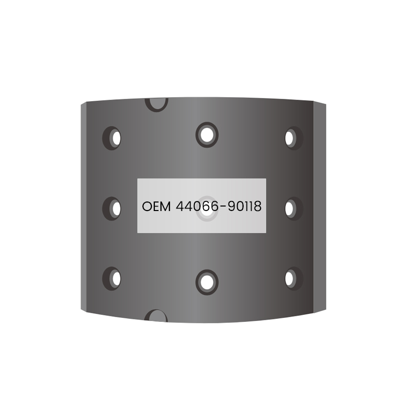 44066-90118 Guarnición de freno El sistema de frenos automático parte el espesor de 17 mm para NISSAN