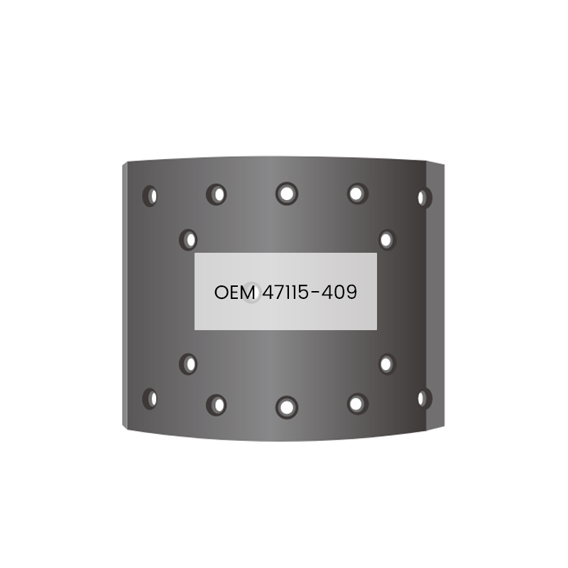 47115-409 Forro de freno para camiones de servicio pesado para ISUZU