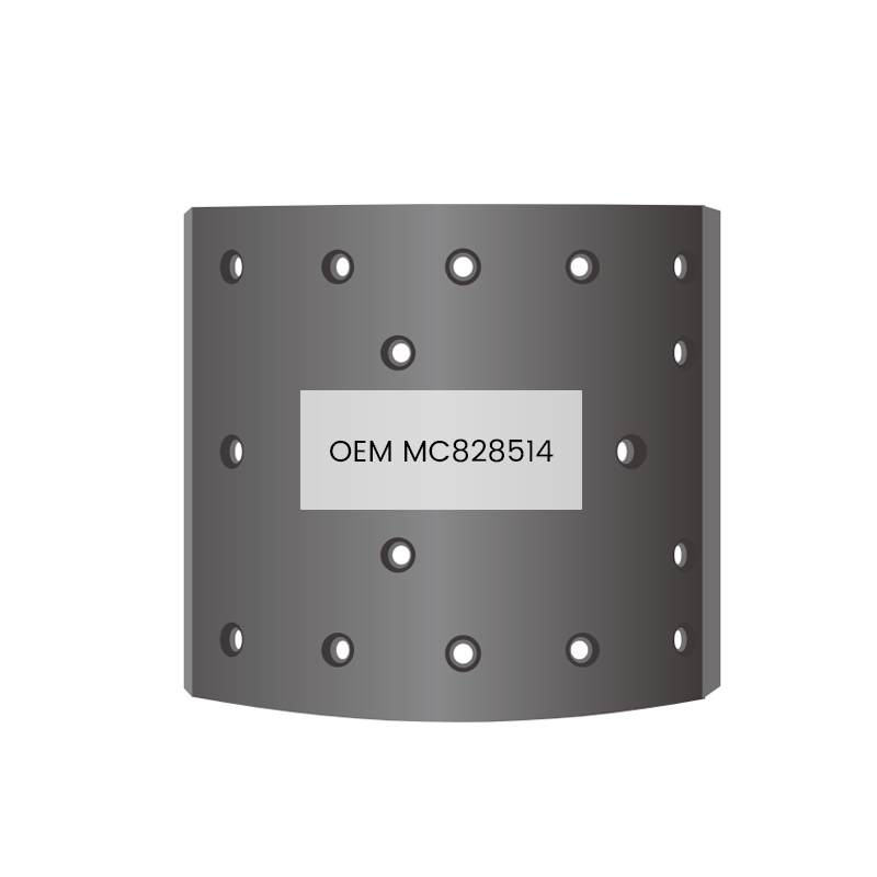 MC828514 Forro de freno Piezas del sistema de frenos para automóvil para MITSUBISHI 8 orificios