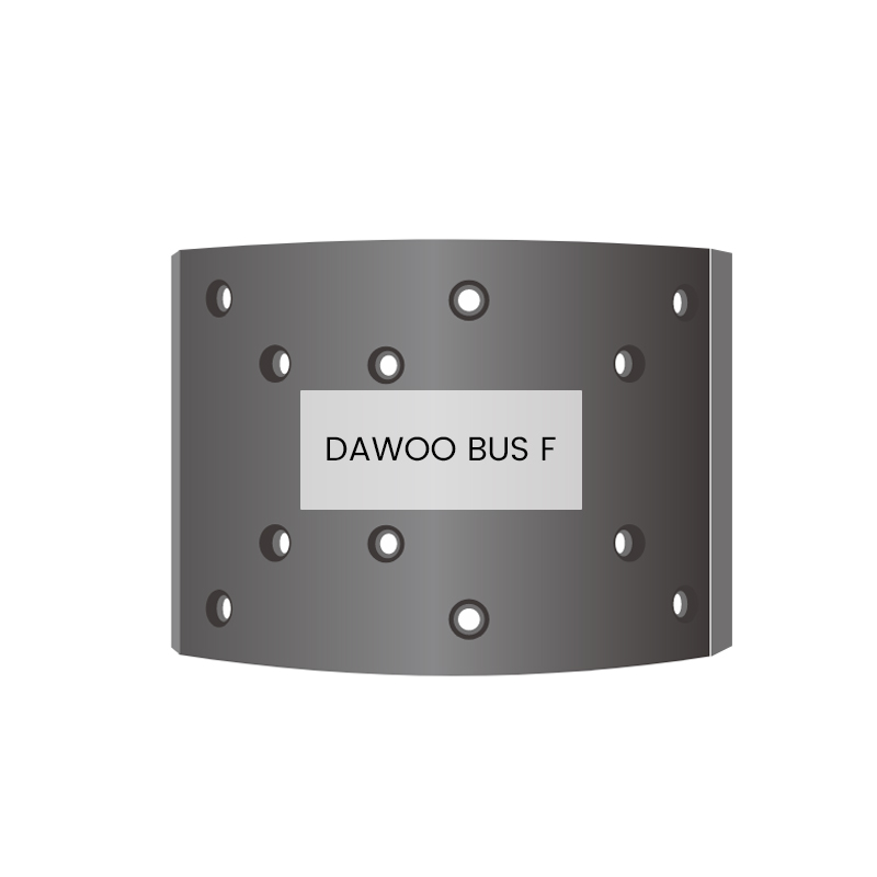 COREA Forros de freno para camiones pesados ​​DAEWOO BUS F