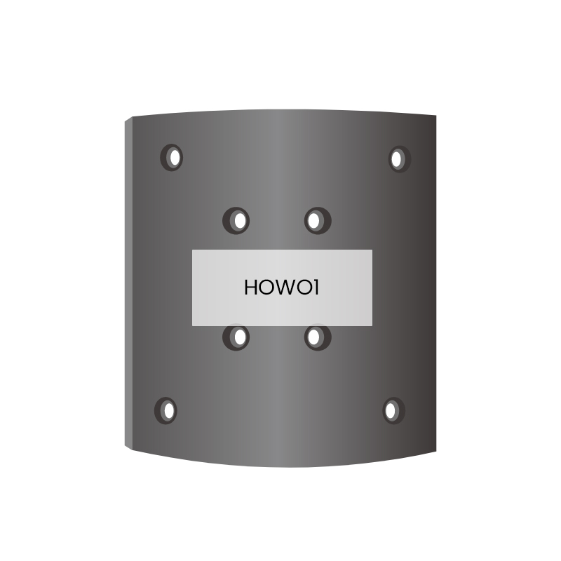 Forros de freno de piezas de automóviles para camiones chinos HOWO1