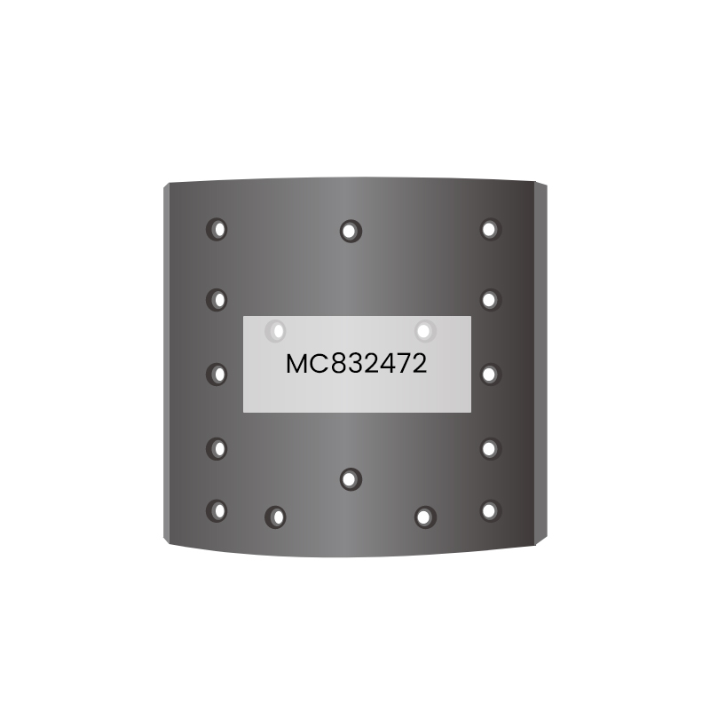Forro de freno de camión resistente MC832472 para GE,MITSUBISHI,FUSO