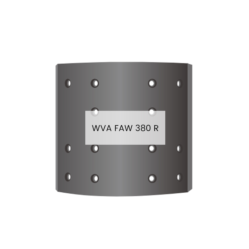 Forro de freno para camión FAW 380 R para FAW 14 agujeros