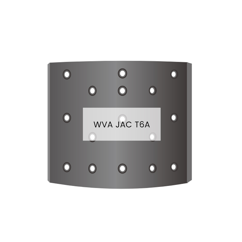 Forro de freno JAC T6A 16 orificios 17 mm de espesor