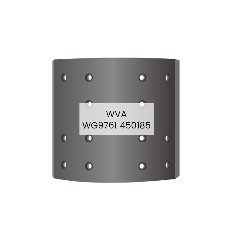 Guarnición de freno de camión resistente WG9761 450185 para HOWO