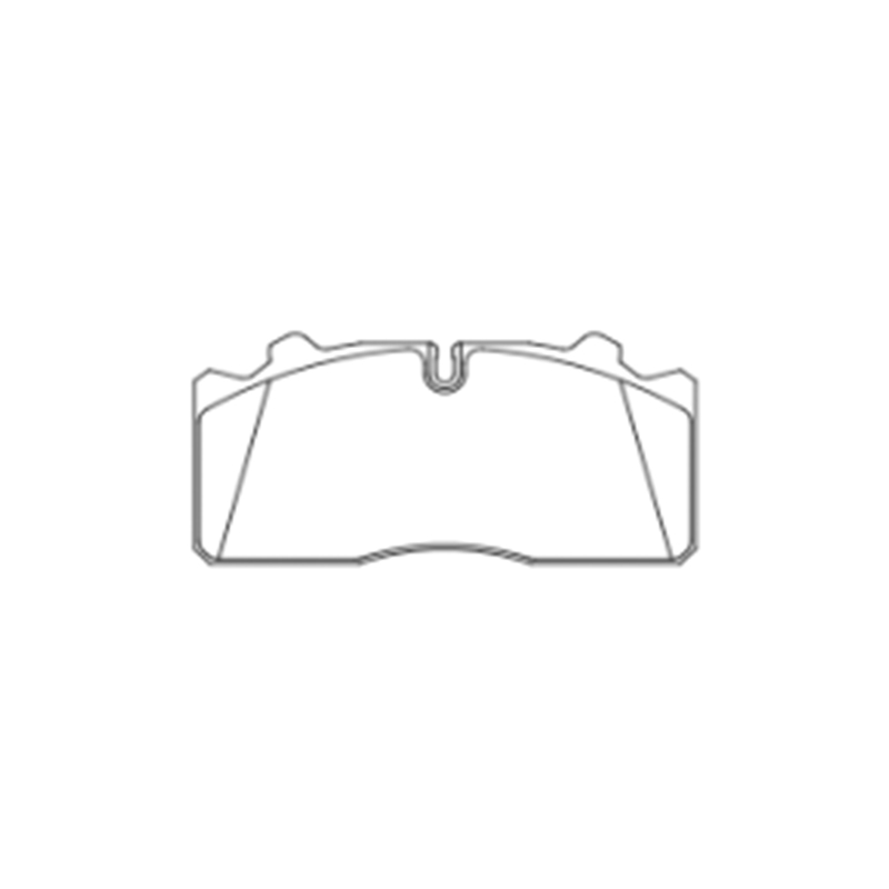 Pastilla de freno para camión YF3501/AD04